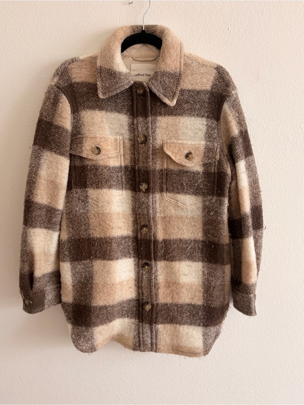 Wilfred Free Ganna Shirt Jacket